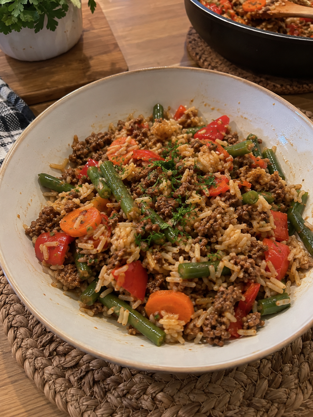 Klantfoto van Snelle nasi met ei en groenten